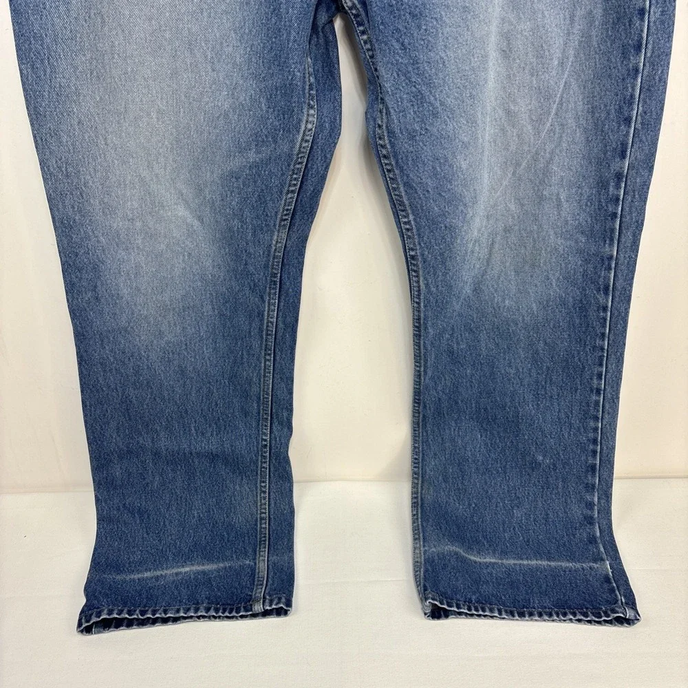 Tommy Jeans Denim Pants Mens 36x30‎ Blue Good Vintage 90s Relaxed Straight Leg